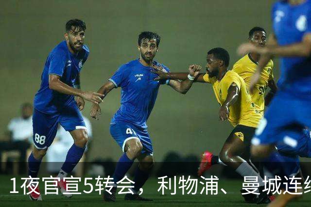 1夜官宣5转会，利物浦、曼城连续签下新援，阿森纳计划报价阿尔瓦雷斯